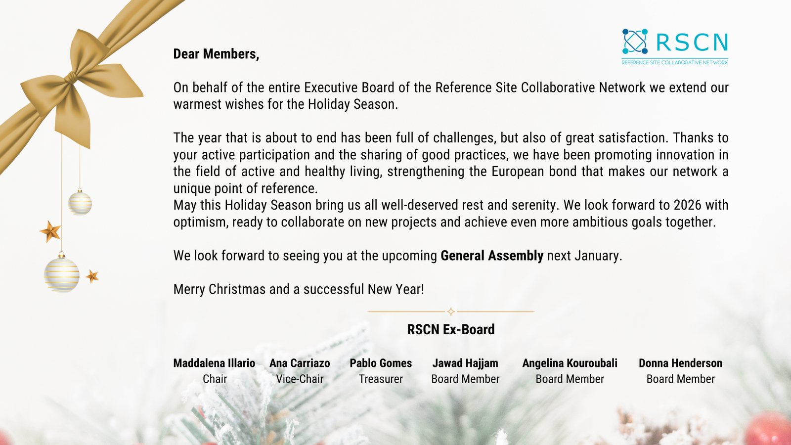 Merry Christmas and a Happy New Year